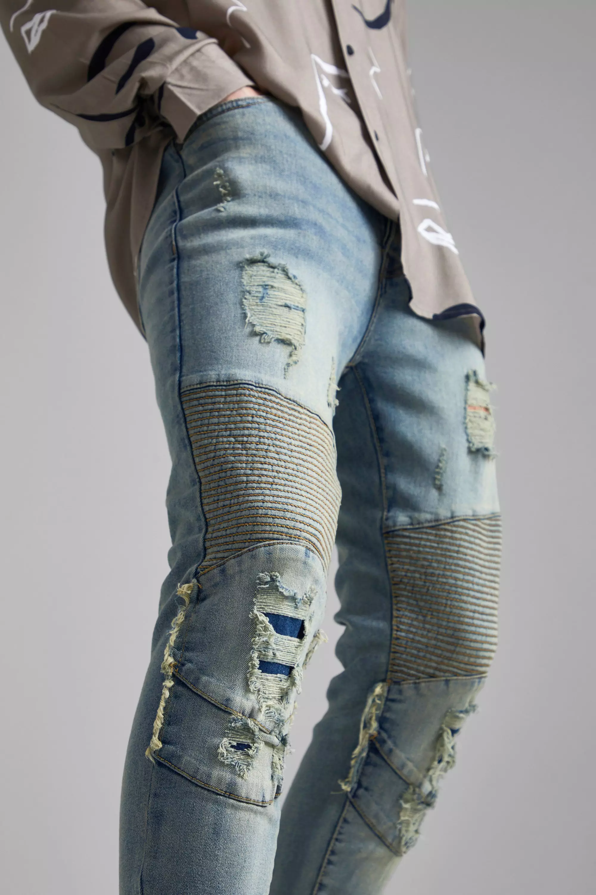 Represent biker jeans hotsell